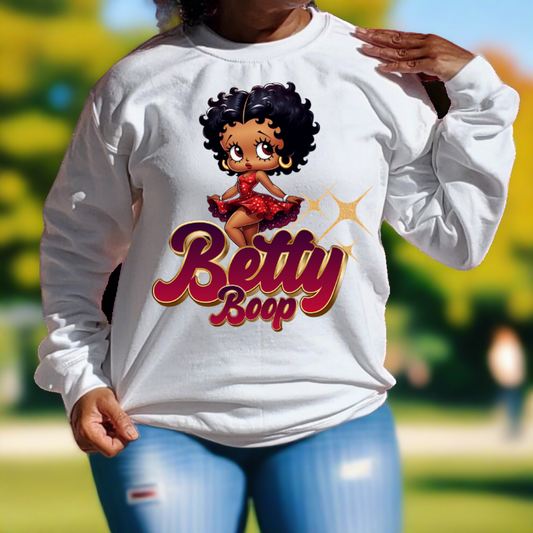 Betty Boop Sweatshirt/Tee