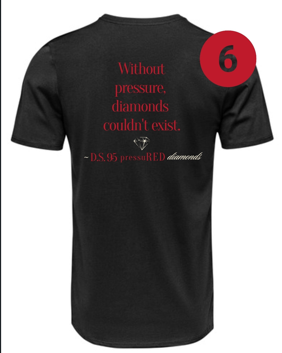95 pressuRED diamonds Tee, w/one image