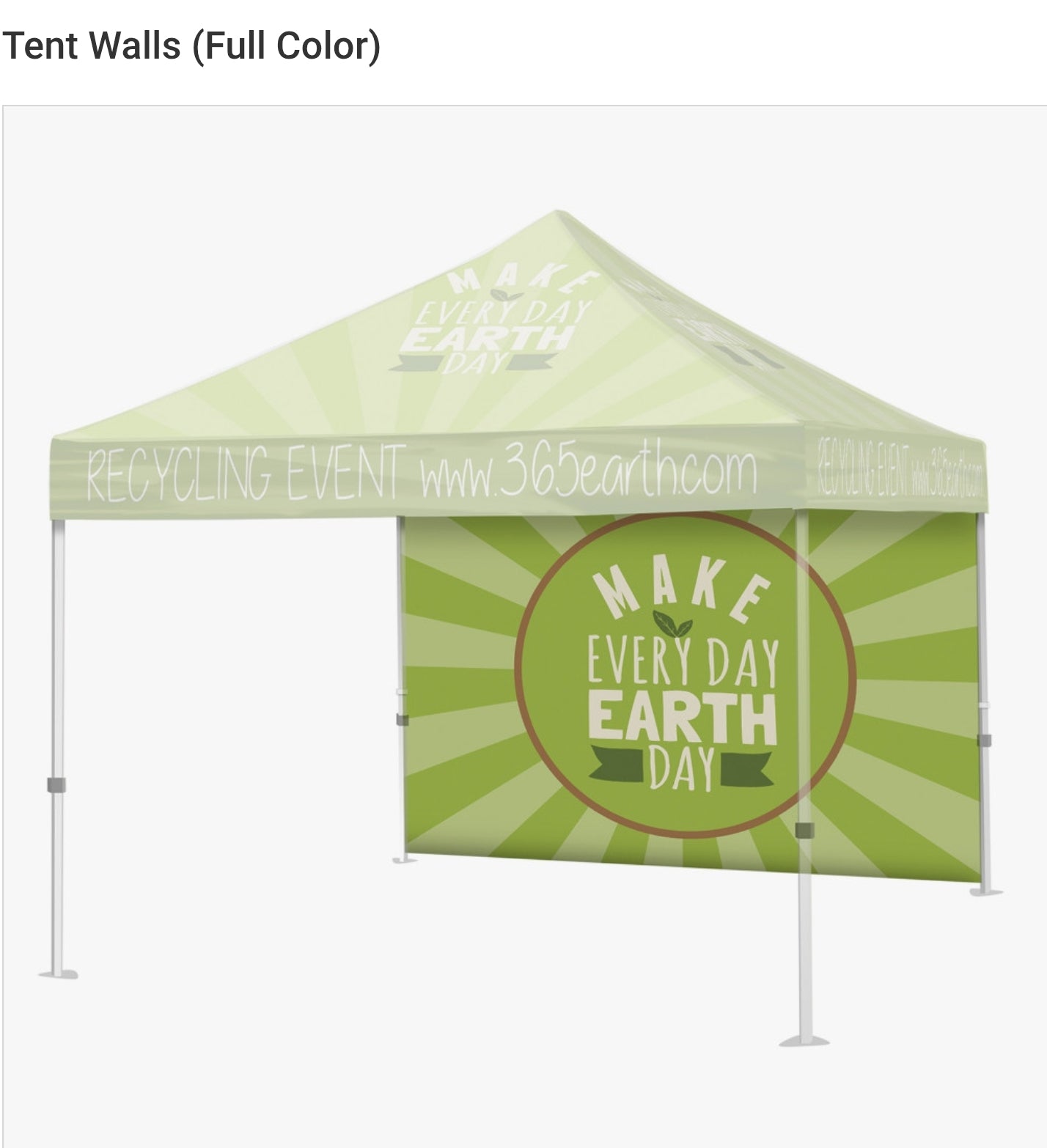 Custom Event Tent