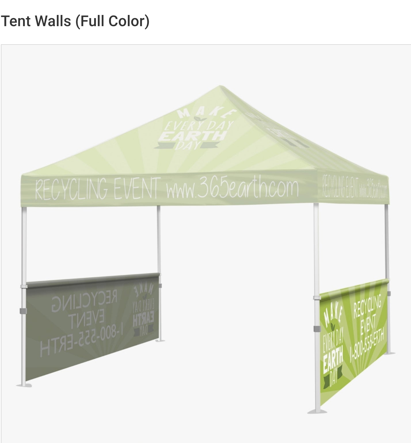 Custom Event Tent