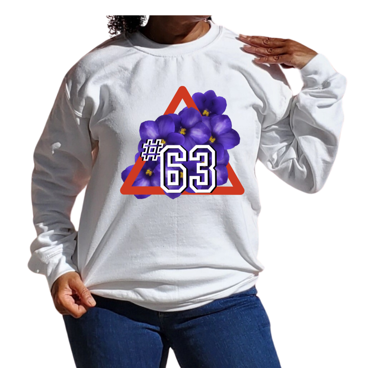 African Violet Tee or Sweatshirt