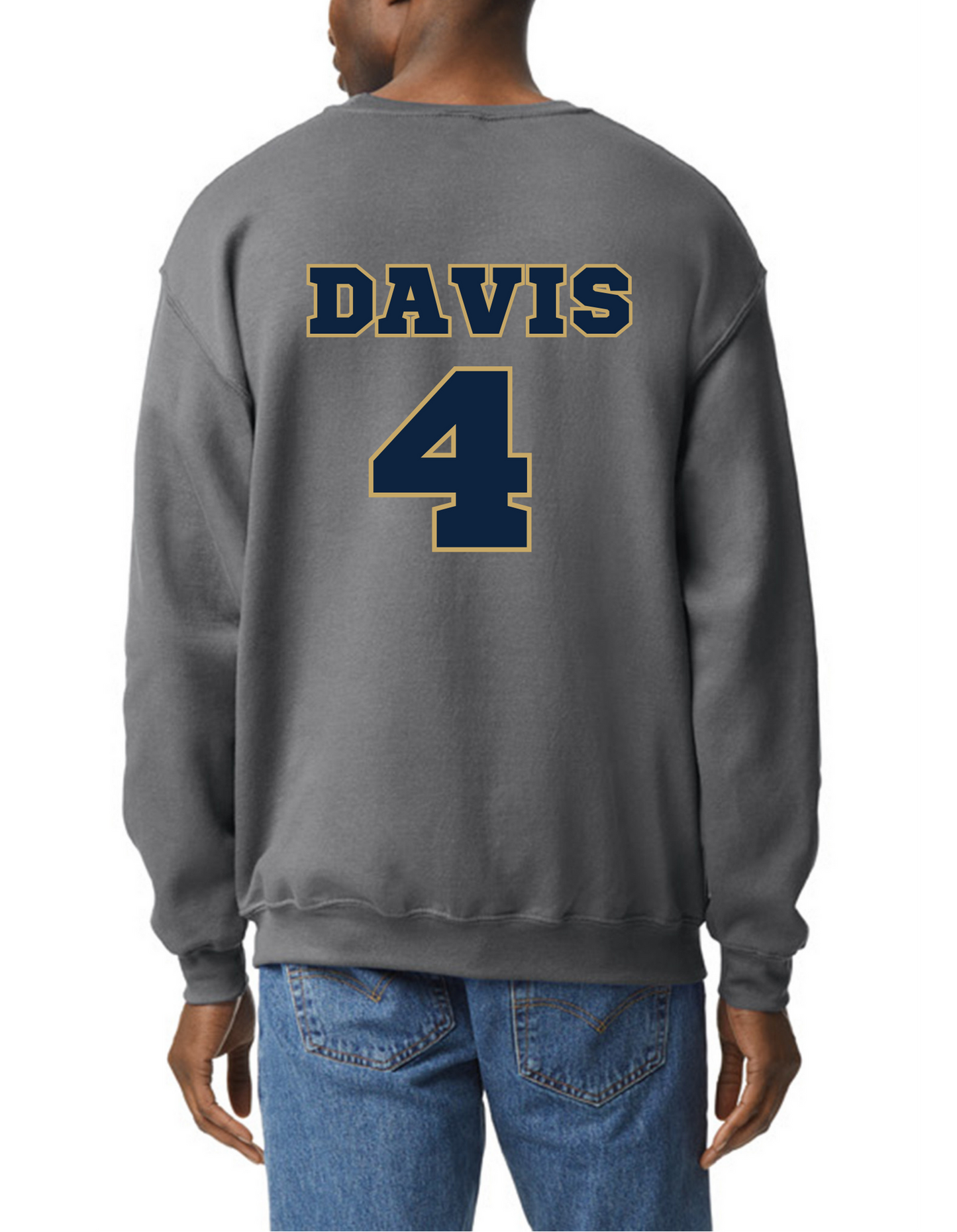 Custom Football Player Sweatshirt