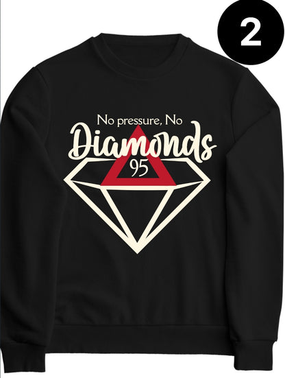 95 pressuRED diamonds Tee w/front and back images